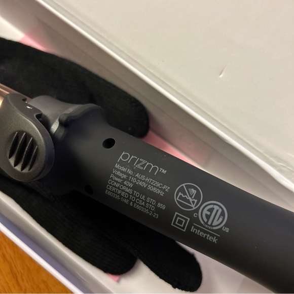 Prizm Professional 25MM Rotating Curling Iron, Nano Titanium Curling Wand, Autom - Picture 3 of 13